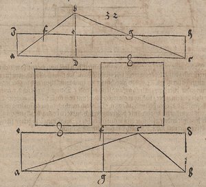 Area-Preserving Transformation of a Triangle into a Rectangle